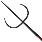 64 Inch Handle Ash Wood Tiger Fork