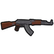 AK 47 Patch Right Assault Rifle Gun