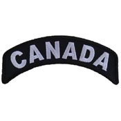 Canada Rocker Embroidered Patch