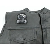 3x2.5 Inch Embroidered Pug Life Patch