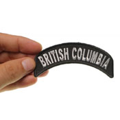British Columbia State Embroidered Patch
