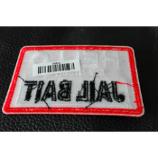 Hello My Name is Jail Bait Patch - 3x2 Inch