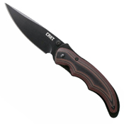 Endorser Black and Brown G10 Handle Folding Knife