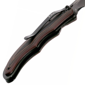 Endorser Black and Brown G10 Handle Folding Knife