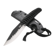 NISHI Titanium Nitride Finish Fixed Knife