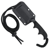 Fixed Knife Minimalist Cleaver Blackout