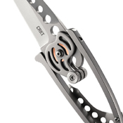 Snap Lock Beat Blast Finish Blade Folding Knife