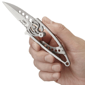 Snap Lock Beat Blast Finish Blade Folding Knife