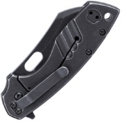 Plain Edge - Pilar Large Folding Knife - Black