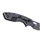 Plain Edge - Pilar Large Folding Knife - Black