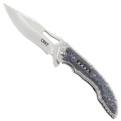 Fossil Black Compact EDC Folding Knife