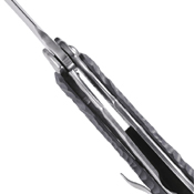 Fossil Black Compact EDC Folding Knife