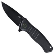 Dextro Folding Knife Black Aluminum Handles 