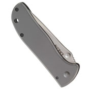 Drifter Stainless Steel Handle Folding Knife