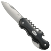 Triple Play Folding Knife w/ Corkscrew