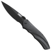 Argus Satin Plain Blade Folding Knife