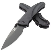 Argus Satin Plain Blade Folding Knife