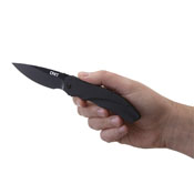 Argus Satin Plain Blade Folding Knife
