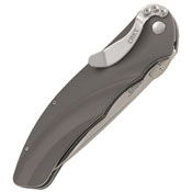 Argus Satin Plain Blade Folding Knife
