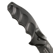 Foresight Razor Sharp Edge Tactical Folding Knife - Black