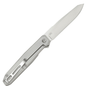 Facet Folding Knife - Stainless steel, secure frame lock, easy assisted opening 