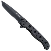 M16 EDC Tanto Half Serrated Blade Folding Knife