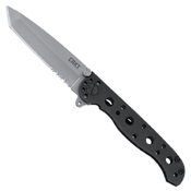 M16 Tanto 3 Inch Half Serrated Blade Folding Knife
