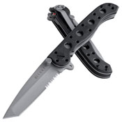 M16 EDC Tanto Half Serrated Blade Folding Knife