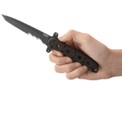 M16 13FX Tanto Veff Serration Fixed Knife