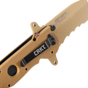 M16-14DSFG Special Forces Desert Tanto Blade Veff Serrated Knife