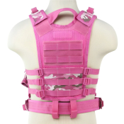 NcStar VISM Children's Tactical Vest - Pink Camo