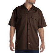 Twill Short Sleeve Uniform Work Shirt