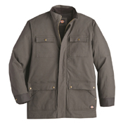 Sanded Duck Sherpa Lined Coat