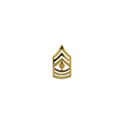 E8 1st Sgt 1 Inch Gold Army Rank