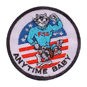 USN Tomcat Anytime 3 Inch Patch