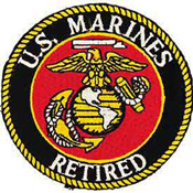 Patch-Usmc Logo Retired