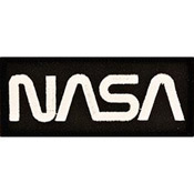 Eagle Emblem Space NASA Black/White Patch