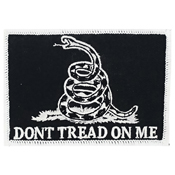 Don’t Tread On Me Patch – Black & White