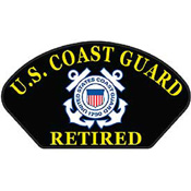 Patch-Uscg Hat Logo Ret