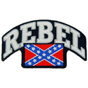 Patch-Rebel Flag W/Script