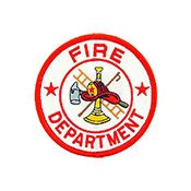 Patch-Fire Dept.Logo Rnd