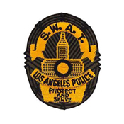 Swat Team Police Patch - Black