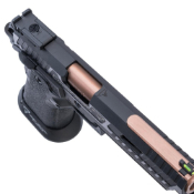 JW3 2011 Combat Master Airsoft Pistol with Custom Island Barrel