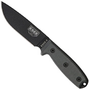 ESEE Model 4 Plain Edge 1095HC Steel Blade Fixed Knife