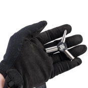 Precision Stainless Steel Triple Gas Valve Key