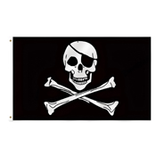 Pirate Jolly Rogers Flag
