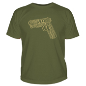 5.11 Tactical 45 Words or Less Logo T-Shirt