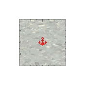 Anchor 0.75 Inches Red Patch