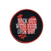 3 Inch Rock Out With Your Cock Out Patch