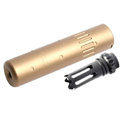 G&G US Type 14mm CCW Sound Suppressor For SCAR